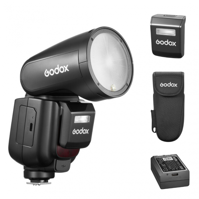 Godox V1Pro Blitz foto TTL cu cap rotund pentru Sony [1]