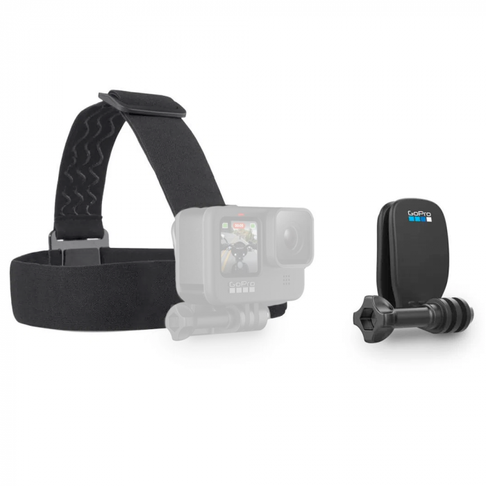 GoPro Head Strap + QuickClip - sistem prindere pe cap pentru GoPro Hero [1]