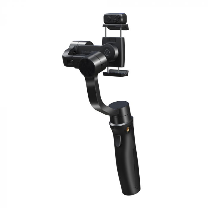 Hohem iSteady Mobile Plus Stabilizator smartphone Kit cu LED magnetic [8]