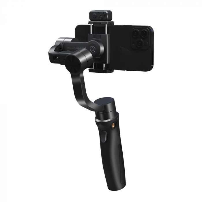 Hohem iSteady Mobile Plus Stabilizator smartphone Kit cu LED magnetic [7]