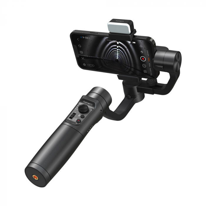 Hohem iSteady Mobile Plus Stabilizator smartphone Kit cu LED magnetic [2]