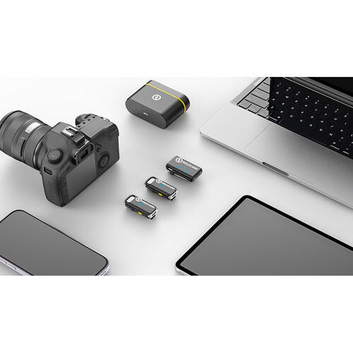 Hollyland LARK M1 DUO Sistem de microfon wireless dublu pentru 2 persoane [27]