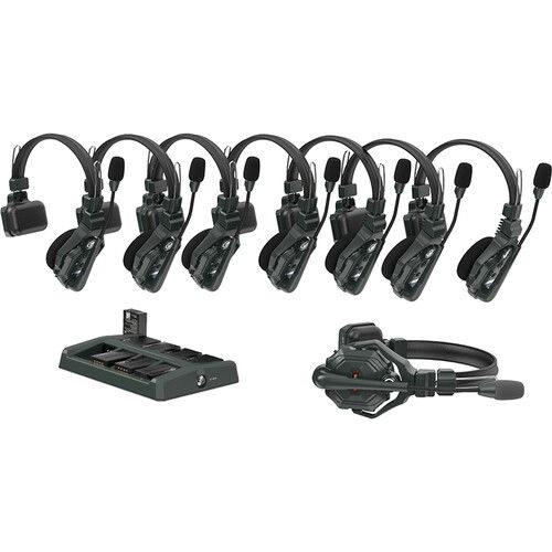 Hollyland Solidcom C1-8S Sistem Wireless Intercom DECT full-duplex cu 8 casti (1,9 GHz) [1]