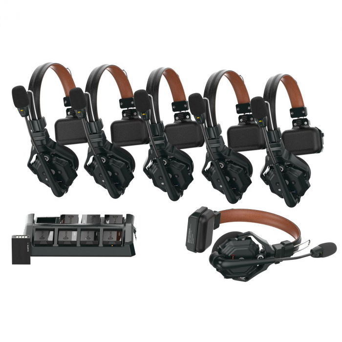 Hollyland Solidcom C1 PRO-6S Sistem intercom 6 casti [1]