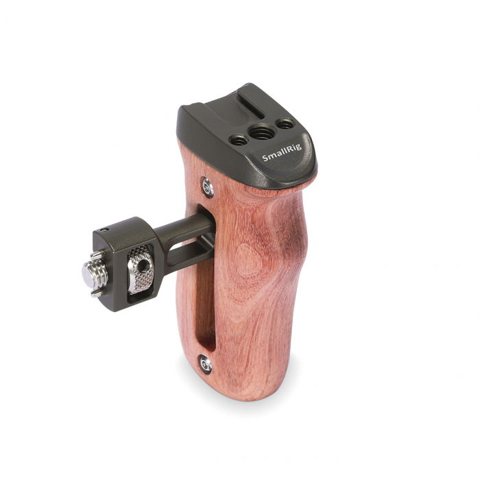 SmallRig HSS2642 Wood Side Handle cu Arri-Style Mount [1]
