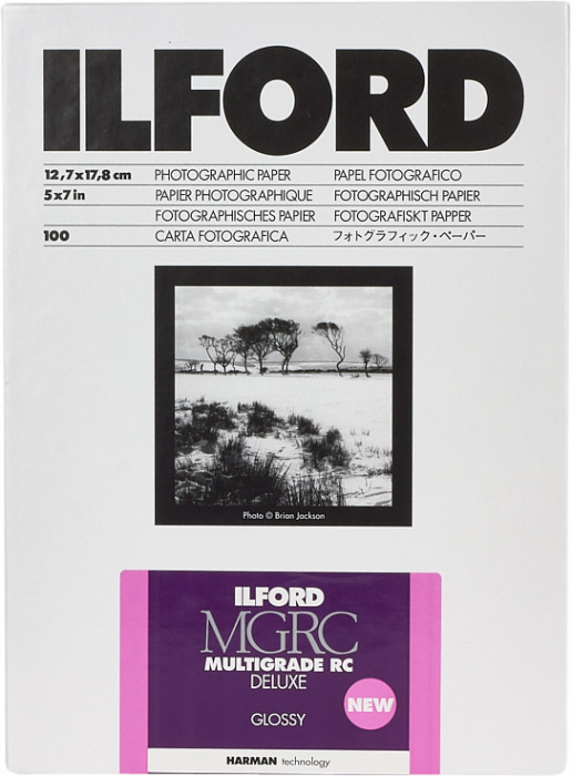 Ilford Multigrade RC Deluxe Glossy 12.7x17.8cm 100buc [1]