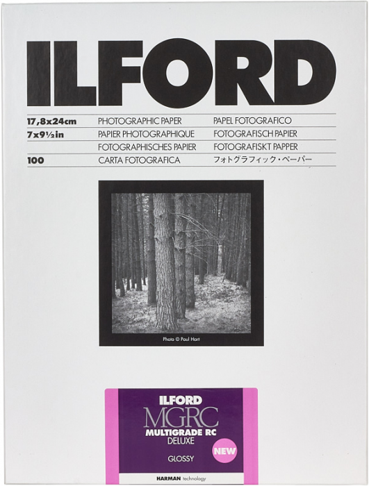 Ilford Multigrade RC Deluxe Glossy 17.8x24cm 25buc [1]