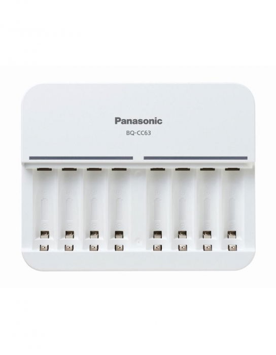 Incarcator Panasonic Eneloop pentru 8 acumulatori AA R6 sau AAA R3 Ni-MH BQ-CC63E [2]