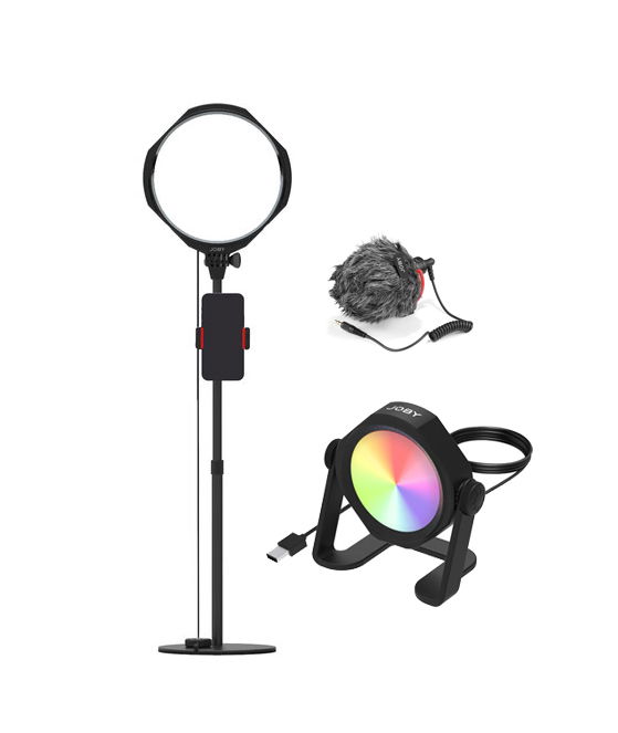 Joby Beamo Studio LED Kit Creator cu microfon [1]