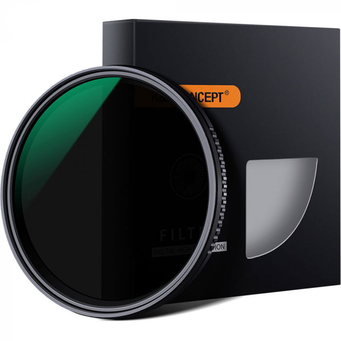 K&F Concept Filtru ND variabil ND8-ND2000 Ultra-Slim Multistrat 82mm [2]