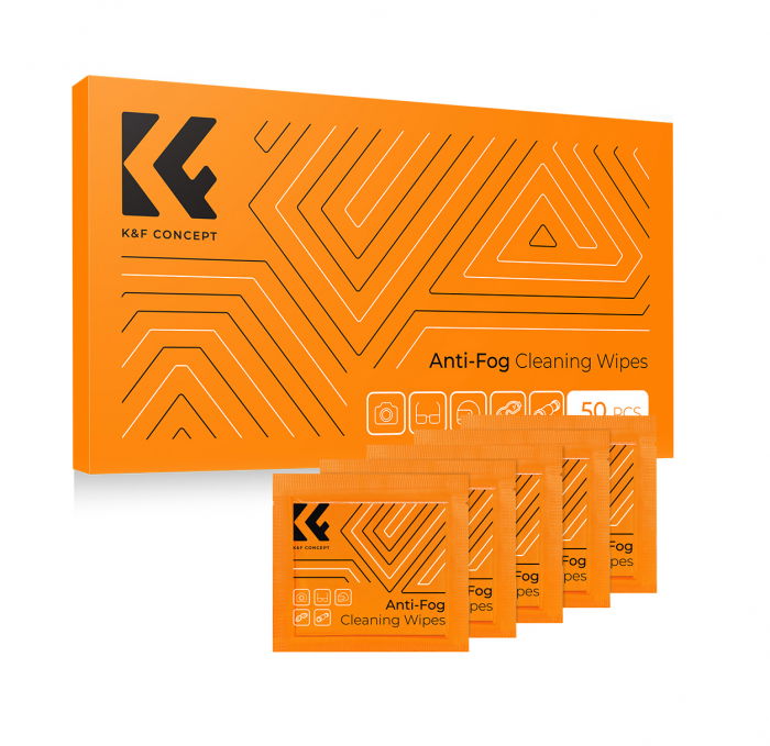 K&F Concept Set 50 servetele curatare anti-aburire [1]