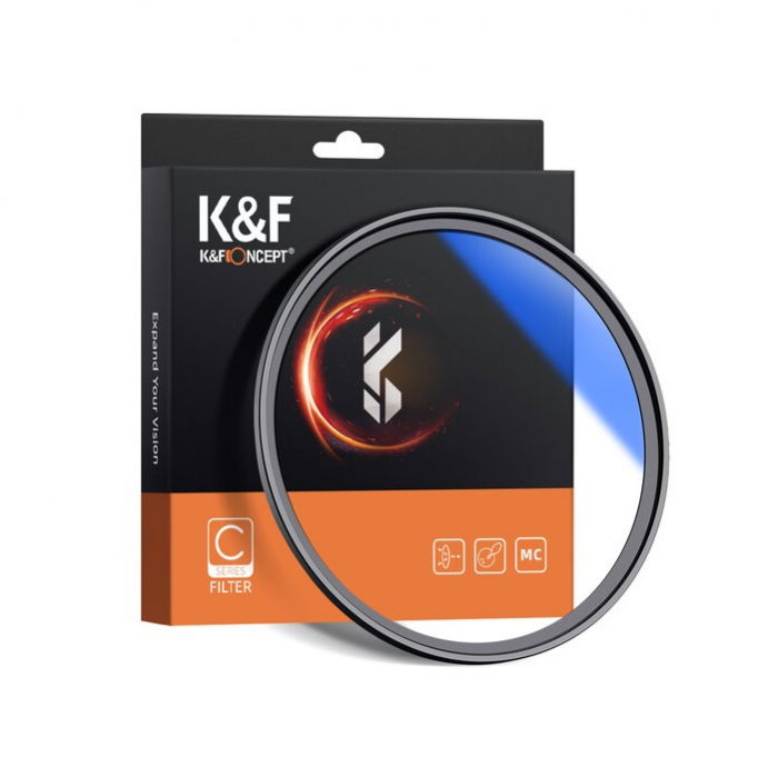 K&F Concept Slim Blue MC Filtru UV 40.5mm [1]