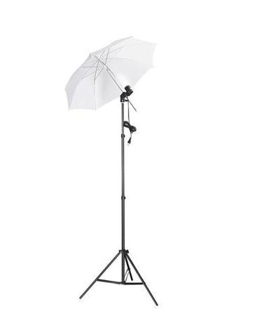Kit E27 135W cu umbrela difuzie si stativ [1]