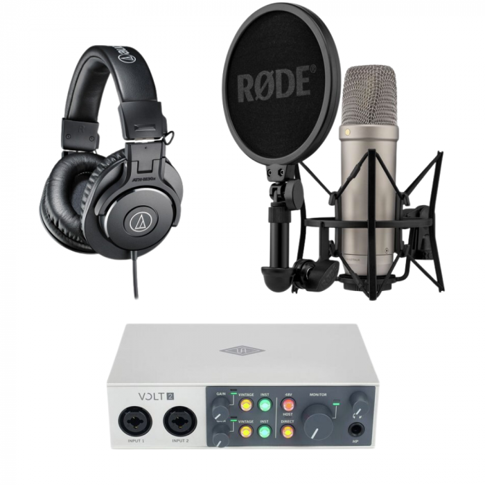 Kit Home Studio Pro: Rode NT1 5th Gen + UA Volt 2 [1]