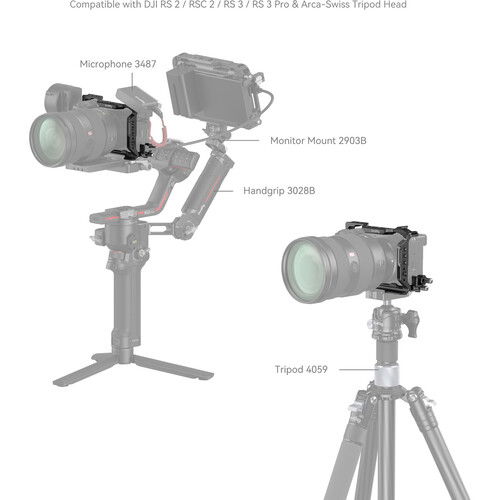 Kit SmallRig 4336 Cage pentru Sony Alpha 6700 [9]