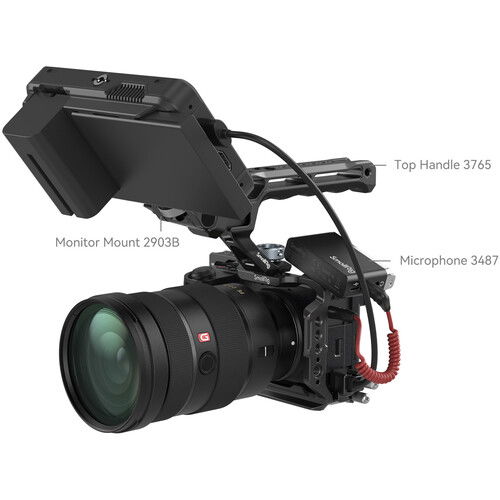 Kit SmallRig 4336 Cage pentru Sony Alpha 6700 [8]