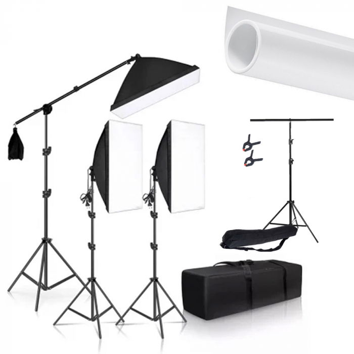 Kit Starter fotografie de produs 3 x 135W [1]