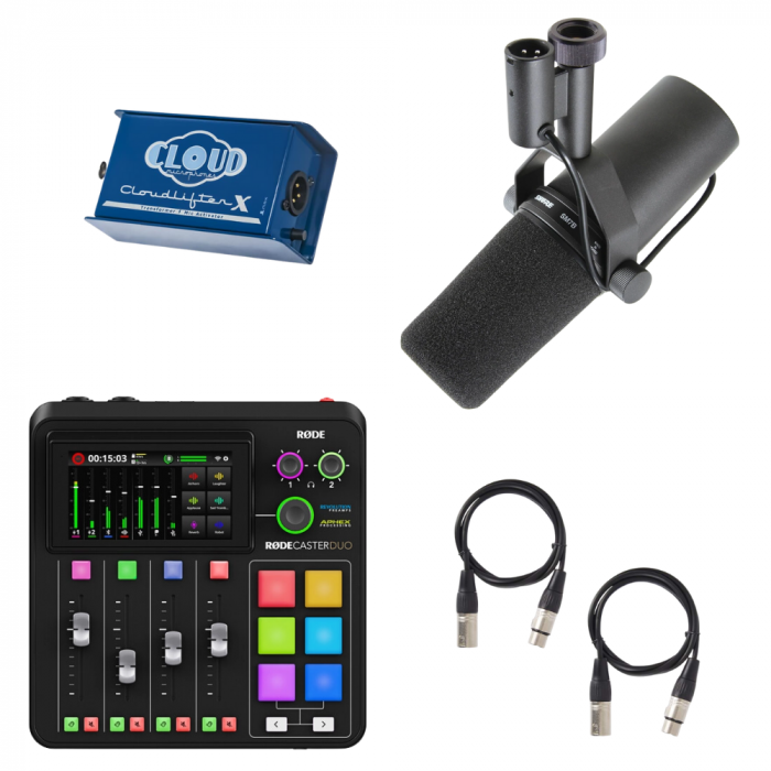 Kit Streaming Starter: Shure SM7B + Rode Rodecaster DUO [1]