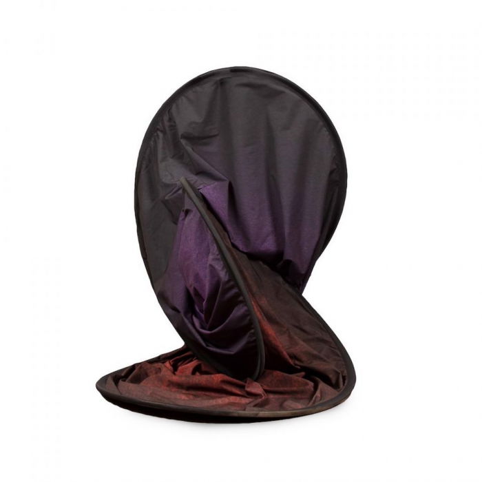 Lasolite Fundal portabil Vintage Aubergine/Crimson 1.5 x 2.1m [2]