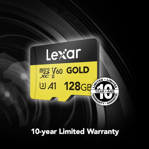 Lexar microSDXC GOLD UHS-II/C10/A1/U3 R280/W100 (V60) 128GB [6]
