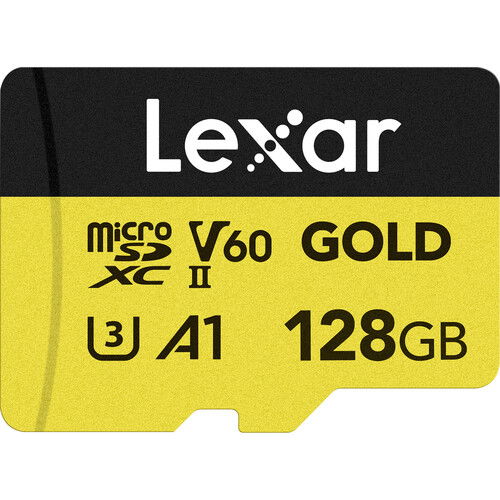 Lexar microSDXC GOLD UHS-II/C10/A1/U3 R280/W100 (V60) 128GB [1]