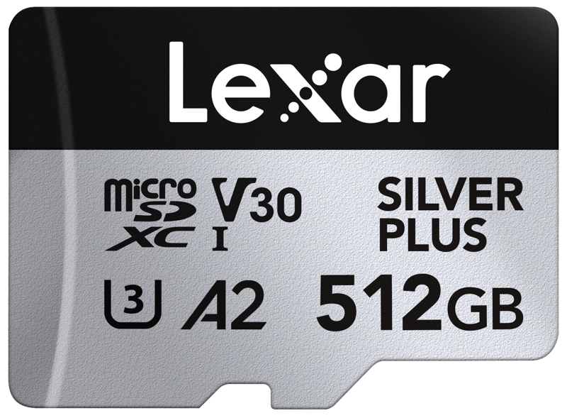 Lexar microSDXC Silver Plus 1066x UHS-I/U3/A2/4K R205/W150 (V30) 512GB [1]