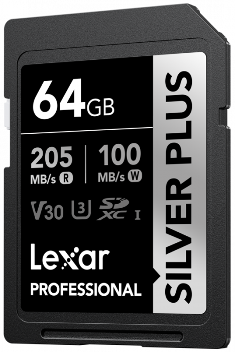 LEXAR SDXC Pro 1066x U3 UHS-I R205/W100(V30) 64GB [1]