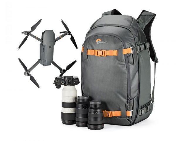 Lowepro Rucsac Foto Whistler BP 450 AW II Gri/ Portocaliu [6]