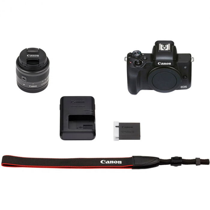 Canon EOS M50 II Aparat Foto Mirrorless 24MP Kit cu Obiectiv EF-M 15-45mm F/3.5-6.3 IS STM [5]