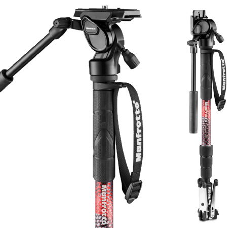 Manfrotto Element MII Monopied video fluid cu cap [4]