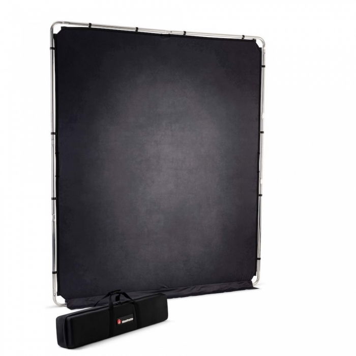 Manfrotto EzyFrame Fundal cu cadru 2 x 2.3m Pewter [1]