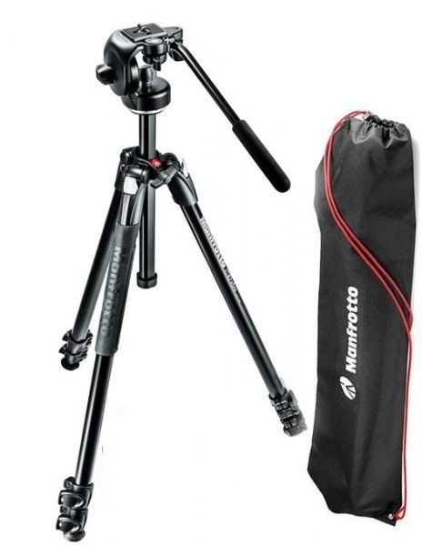 Manfrotto MK290XTA3-2W Kit trepied video [1]