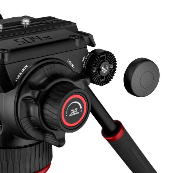 Manfrotto MVK504XTWINMA Kit Trepied video cu spreader de mijloc [5]