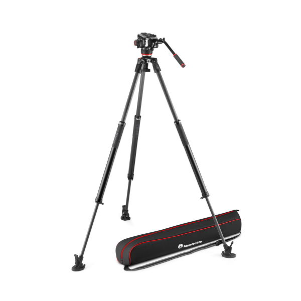 Manfrotto MVK504XSNGFC Kit Trepied video Carbon [1]