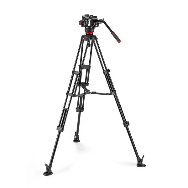 Manfrotto MVK504XTWINMA Kit Trepied video cu spreader de mijloc [10]