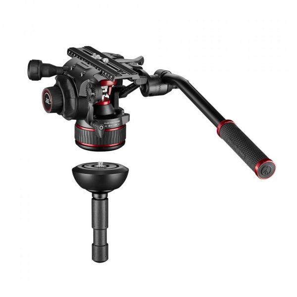 Manfrotto Nitrotech 612/ 635 Trepied video Fast Single Carbon [6]