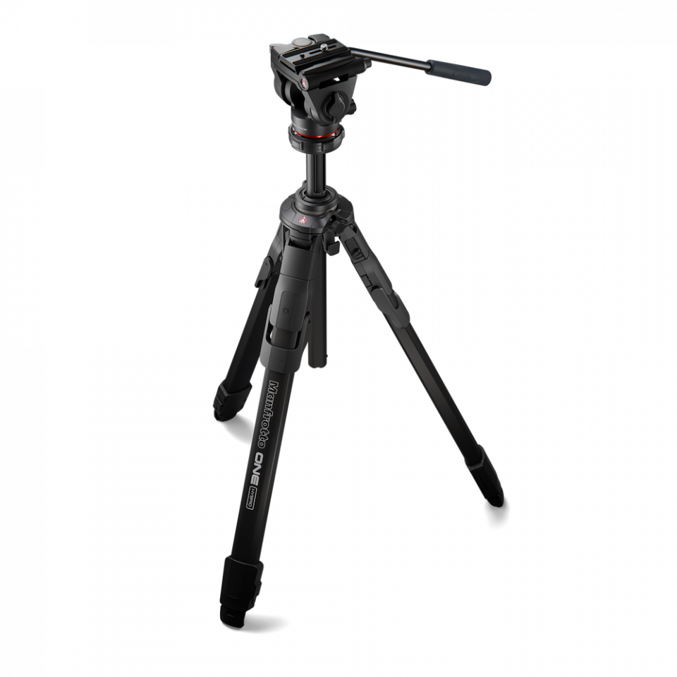 Manfrotto ONE cu cap MVH500XAH kit trepied hibrid [2]