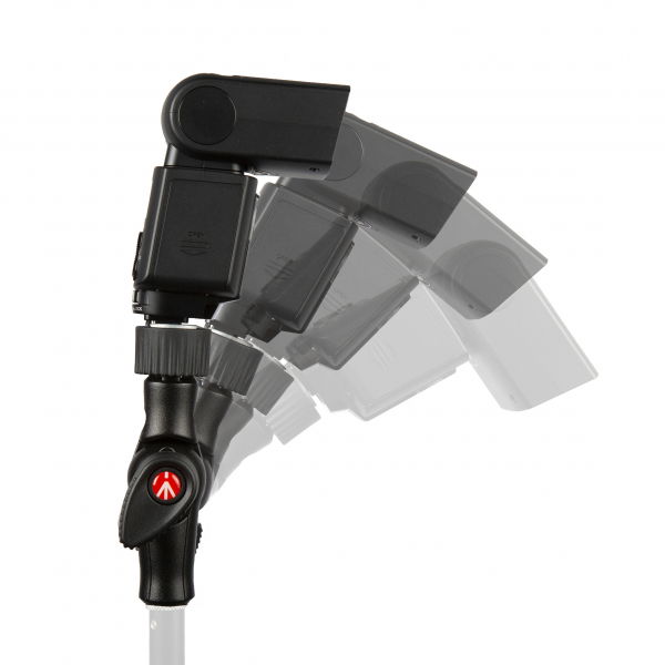 Manfrotto Smart Tilt suport umbrela cu patina pentru blitz [4]