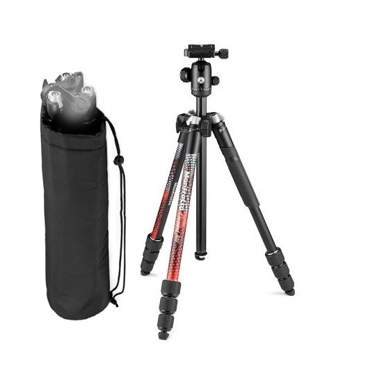 Manfrotto Trepied Foto cu Cap Bila Element MII Rosu [1]