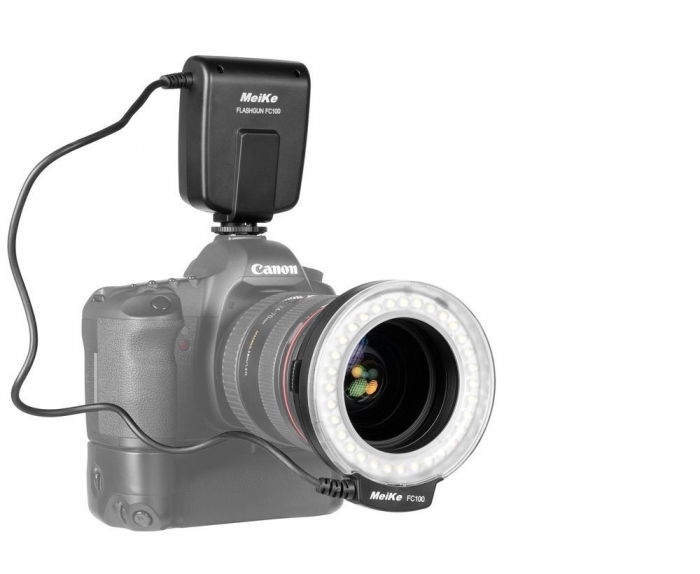 Meike FC-100 Ring Flash blit macro circular [3]