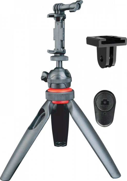 Mini trepied cu telecomanda Bluetooth pentru Camera/Smartphone/GoPro [1]