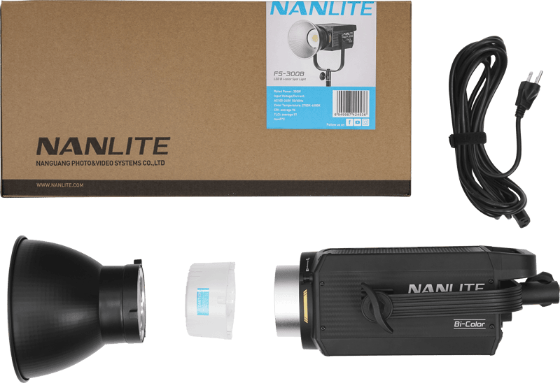 Nanlite FS-300B LED Bi-color Spot Light [3]