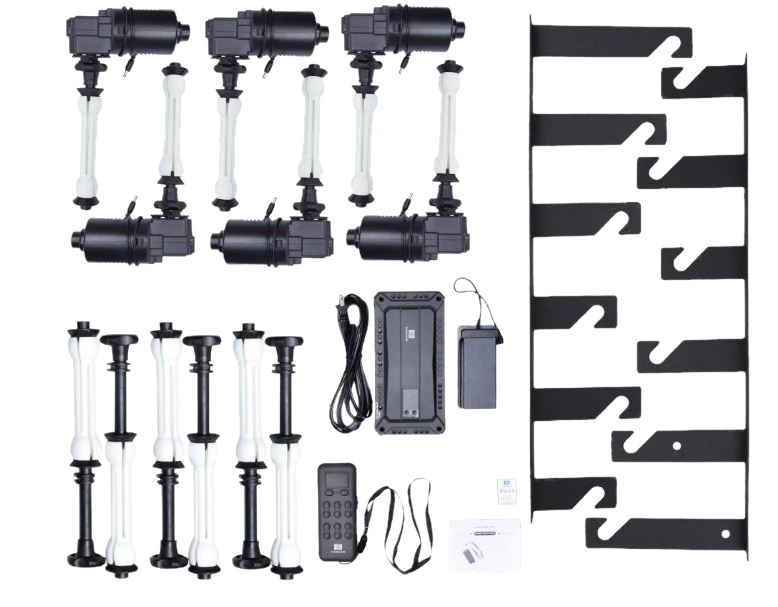 Nanlite kit Suport electri pentru 6 fundaluri [1]