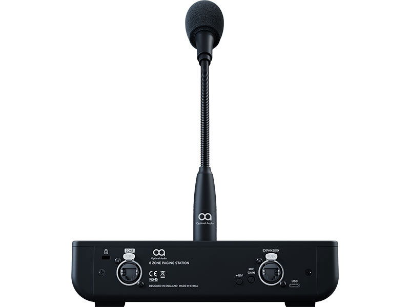 Optimal Audio Talk 8 statie de paging digitala cu 8 zone si microfon [3]