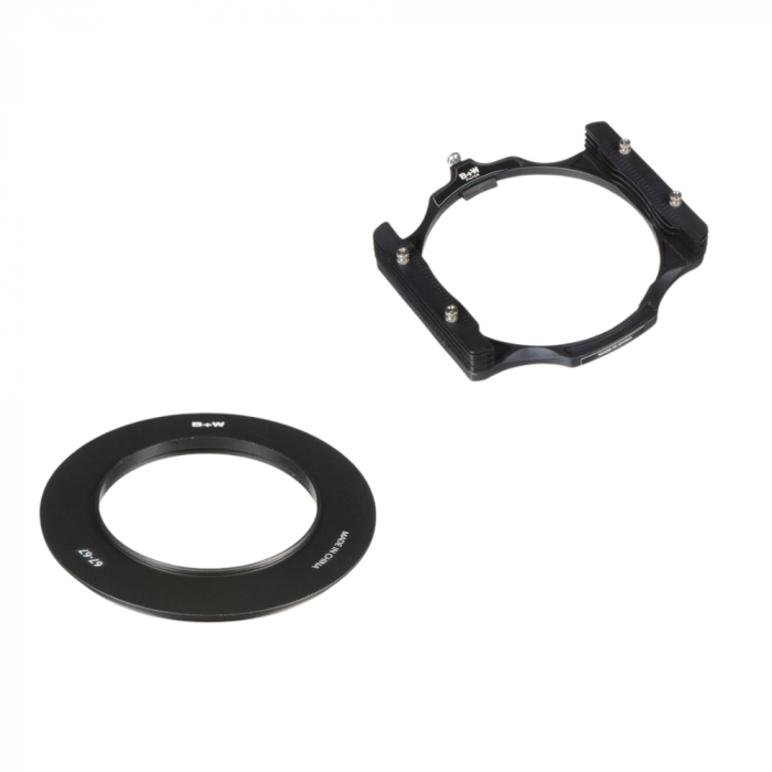 Pachet Schneider B+W Suport filtru patrat + Schneider B+W Adaptor filtru 67mm [1]
