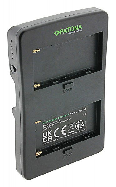 Patona Adaptor V-mount la 2x Sony NP-F [1]