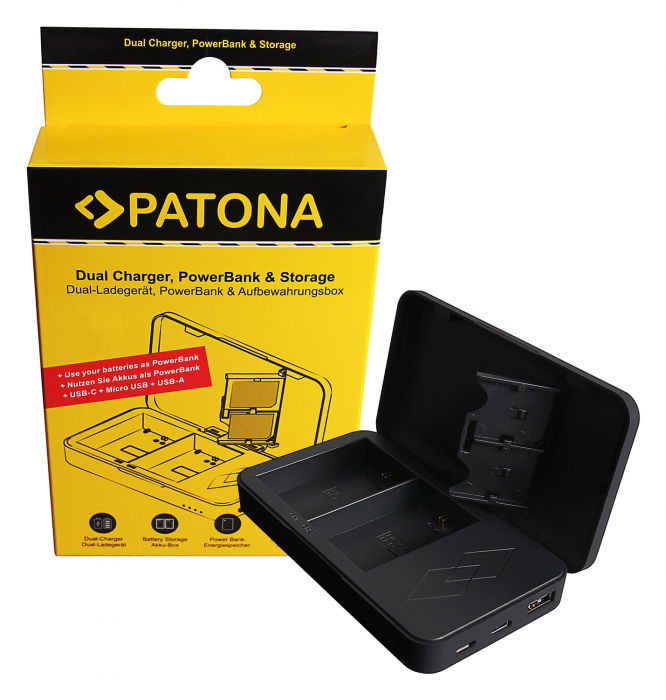 Patona Incarcator Dual pentru Sony NP-FZ100 [1]