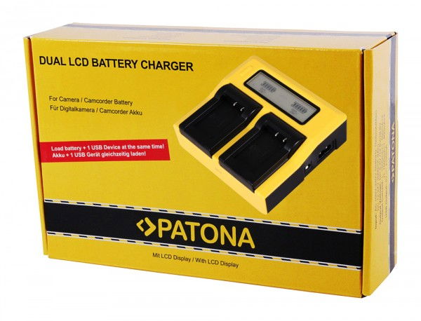 Patona Incarcator Dual LCD pentru Nikon EN-EL15 [4]