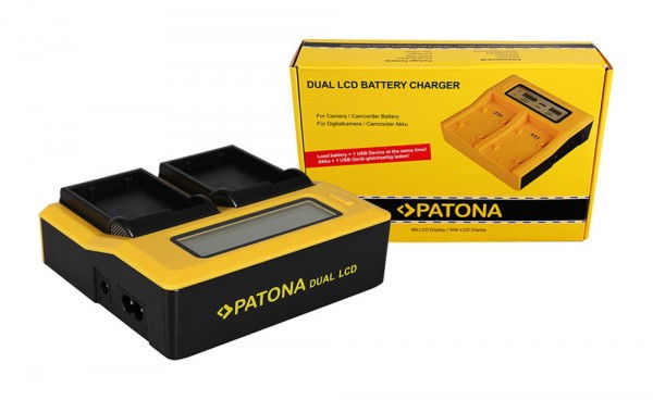 Patona Incarcator Dual LCD pentru Nikon EN-EL15 [1]