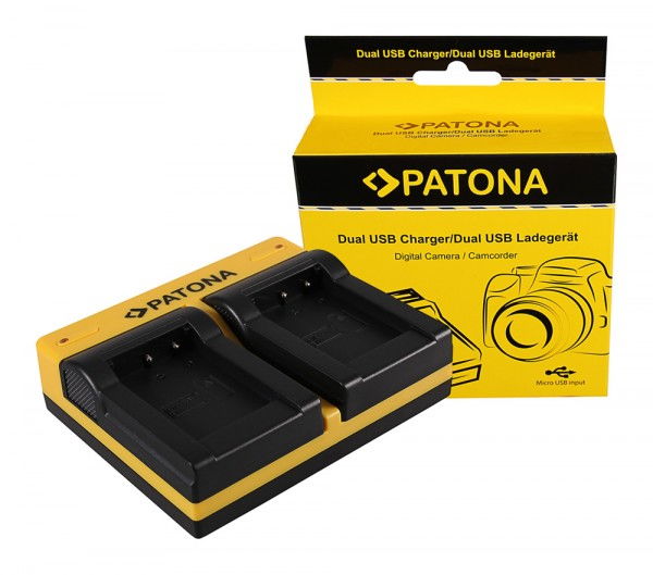 Patona Incarcator Dual pentru Sony NP-BX1 cu Cablu Micro USB [1]